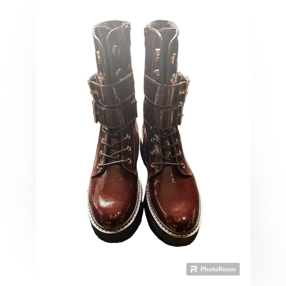 Burgundy Boots